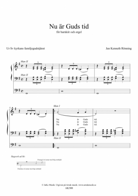 Nu är Guds tid i gruppen Kyrkoåret / Övriga / Allmän hos JaKe (Arrak) musik (AK300)