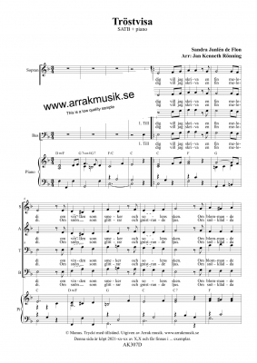 Trstvisa i gruppen  hos JaKe (Arrak) musik (AK307D)