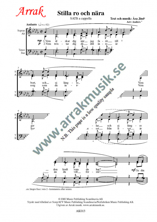 Stilla ro och n�ra