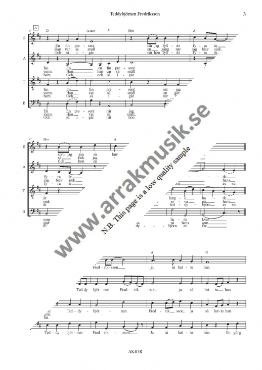 Teddybj�rnen Fredriksson