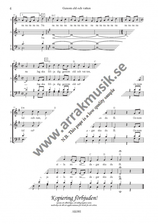 Genom eld och vatten