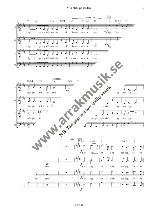 Min plats p� jorden