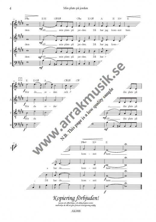 Min plats p� jorden