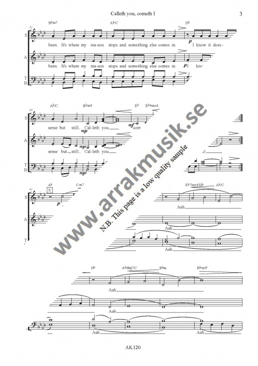 Calleth you, cometh I