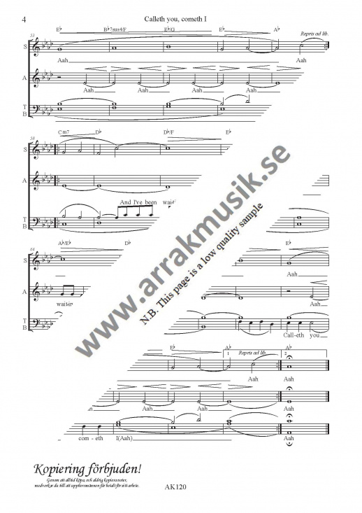 Calleth you, cometh I