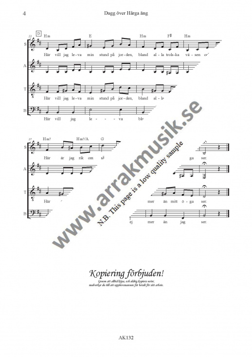 Dagg �ver H�rga �ng