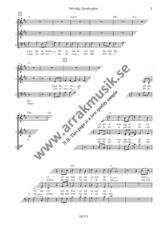 Str�vt�g i hembygden