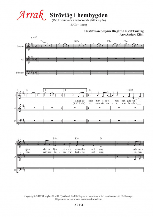 Str�vt�g i hembygden