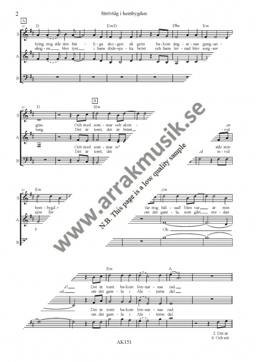 Str�vt�g i hembygden