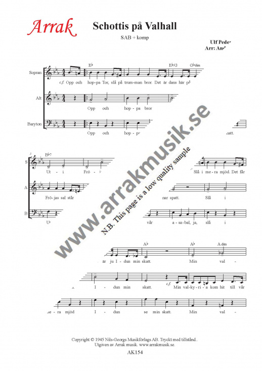 Schottis p� Valhall