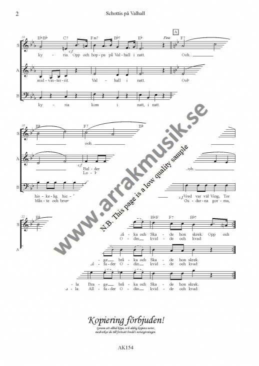 Schottis p� Valhall