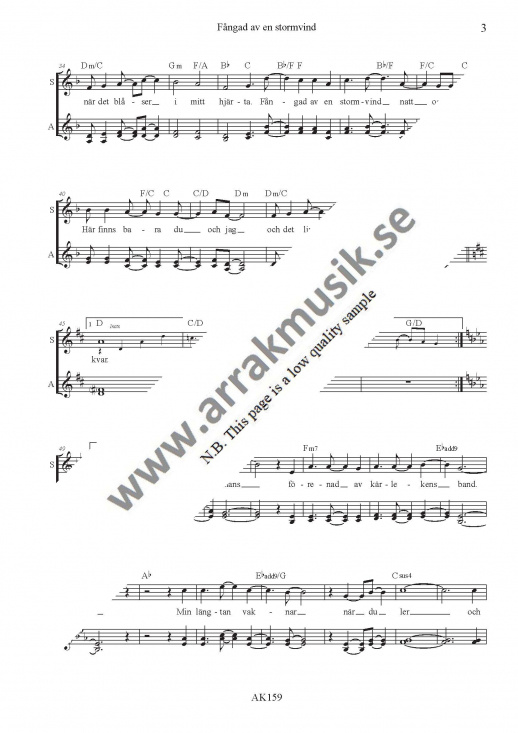 F�ngad av en stormvind