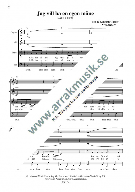 Jag vill ha en egen m�ne