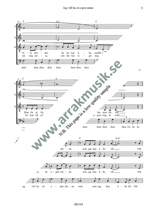 Jag vill ha en egen m�ne