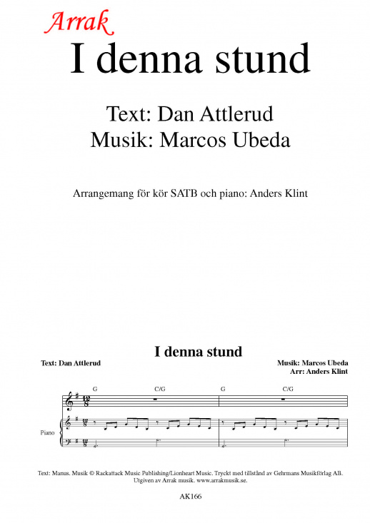 I denna stund