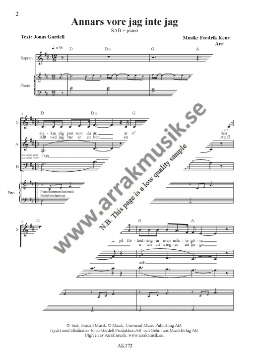 Annars vore jag inte jag