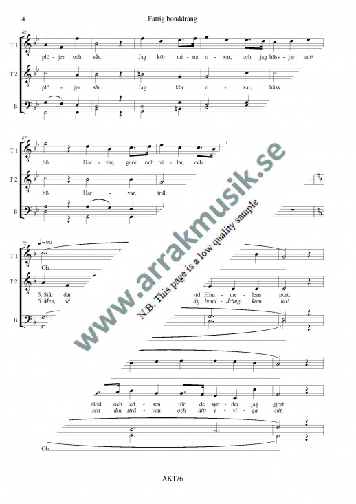 Fattig bonddr�ng - TTBB