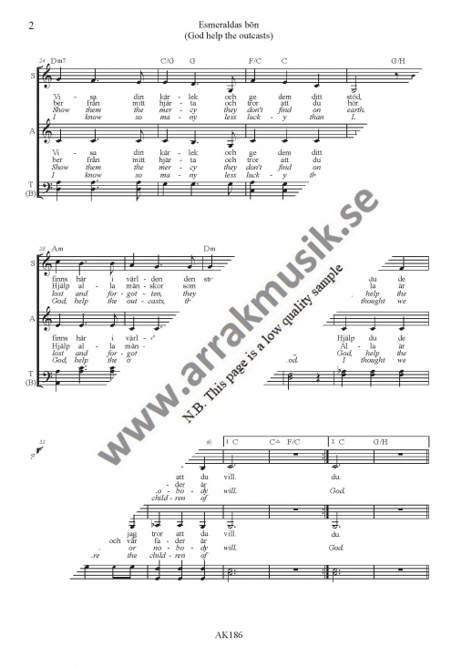 Esmeraldas b�n/God help the outcasts