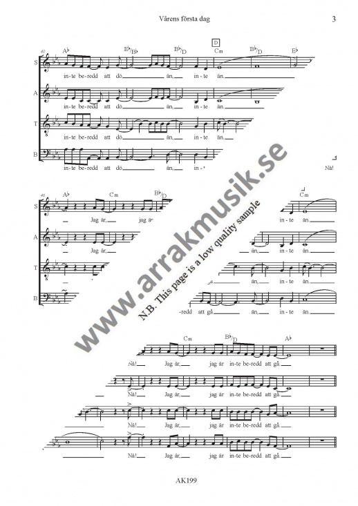 V�rens f�rsta dag