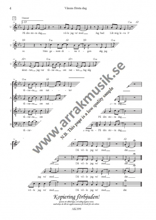 V�rens f�rsta dag