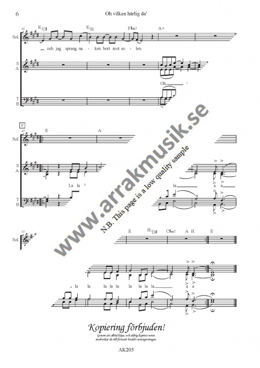 Oh vilken h�rlig da'