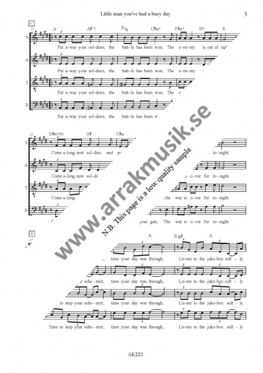 Little man, you've had a busy day