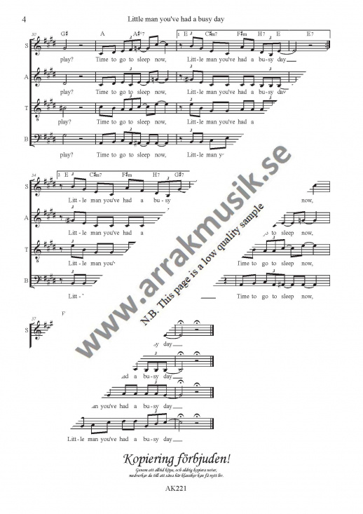 Little man, you've had a busy day