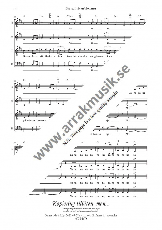 D�r gullvivan blommar