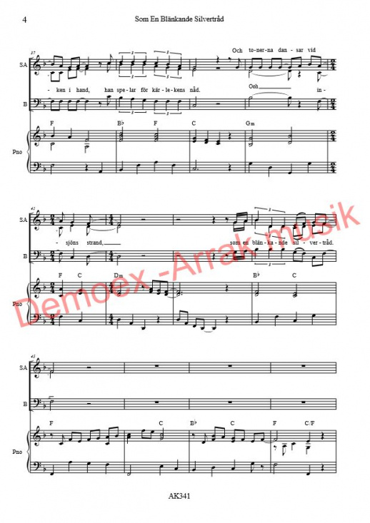 Som En Bl�nkande Silvertr�d