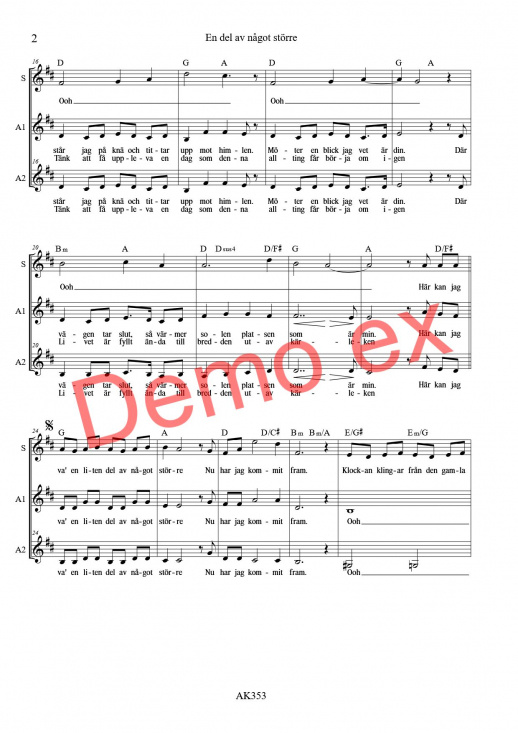 En del av n�got st�rre