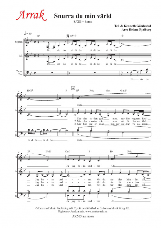 Snurra du min v�rld