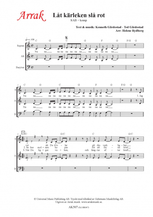 L�t k�rleken sl� rot