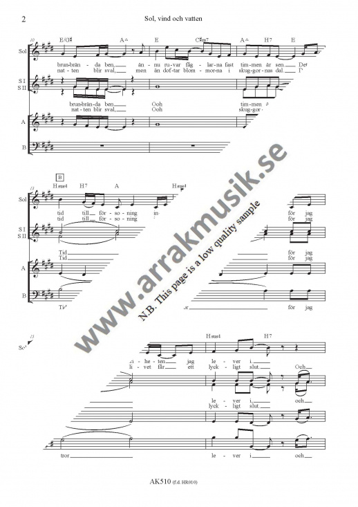 Sol, vind och vatten