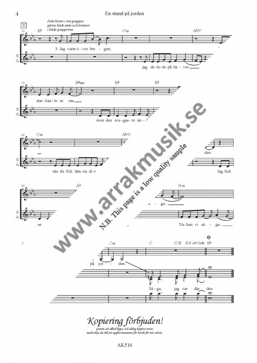 En stund p� jorden