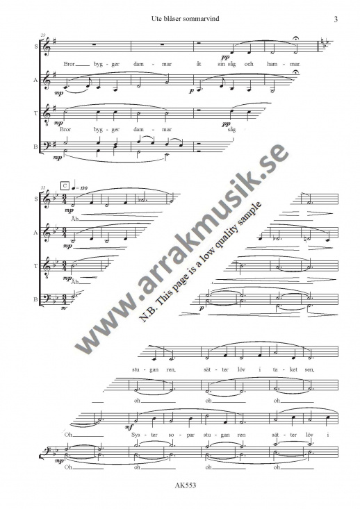 Ute bl�ser sommarvind