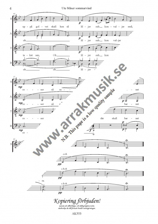 Ute bl�ser sommarvind