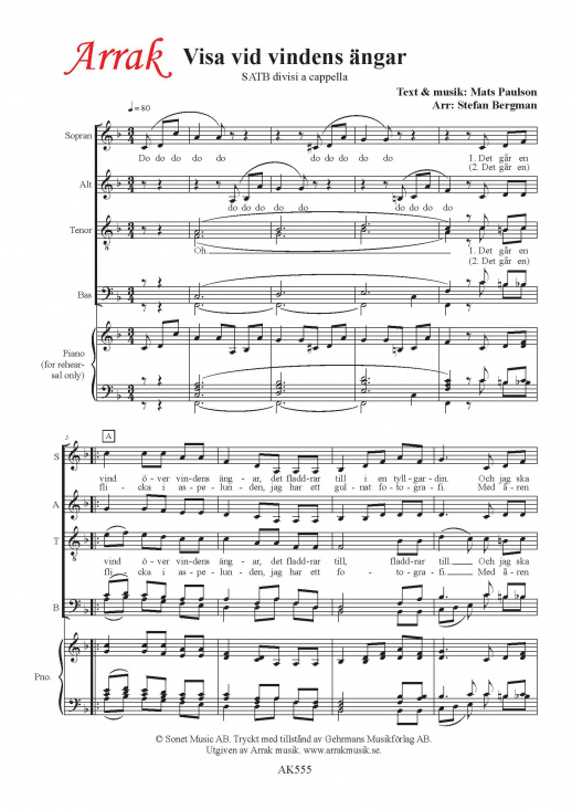 Visa vid vindens �ngar