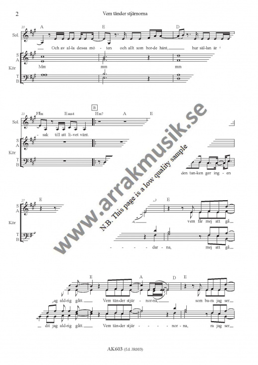 Vem t�nder stj�rnorna