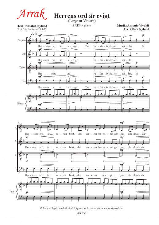 Herrens ord �r evigt