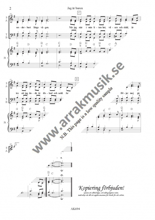 Jag �r buren av en styrka