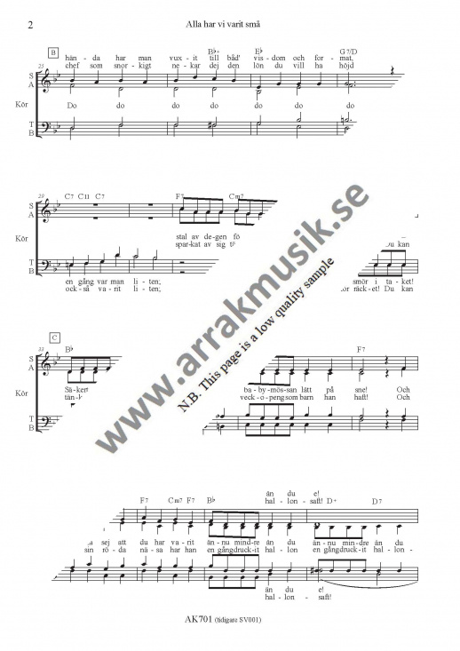 Alla har vi varit sm�