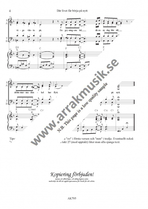 D�r livet f�r b�rja p� nytt