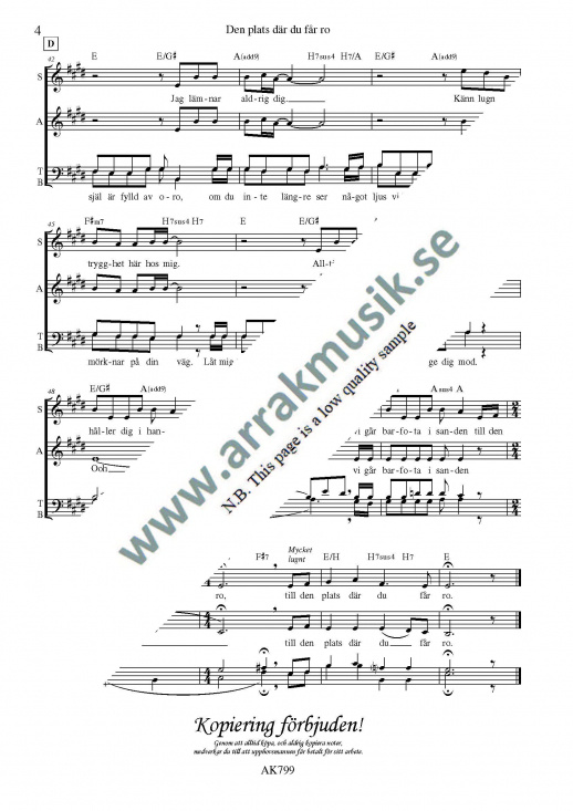 Den plats d�r du f�r ro