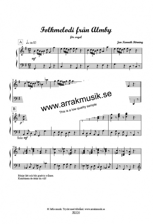 Folkmelodier fr�n N�rke